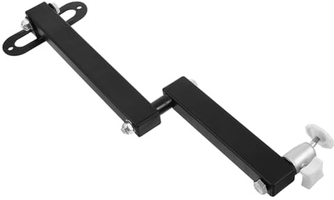 ROMISBABA Supporto Proiettore da Parete Pieghevole con Rotazione Regolabile per Home Theater Staffa per Montaggio Soffitto o Muro Salvaspazio e Facile da Installare