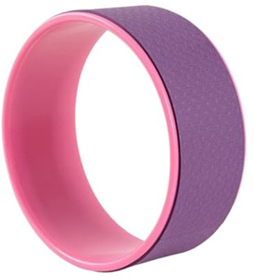 AYWTIUN Rueda Circular para Yoga Rueda de Yoga for Masaje Muscular, Multifuncional, for Entrenamiento Cintura, Fitness, Espalda(Purple)