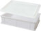 Genus Dei | Bac Plastique Avec Couvercle | Bac à Pâton Pizza ET Pain | Caisse de Transport ET Empilable | Boite en Plastique Alimentaire 30x40x10