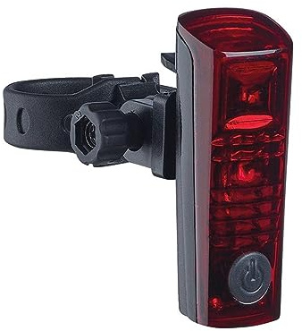 Doppio stoptech, fanale posteriore a batteria con funzione di indicatore del freno e sensore di luce
