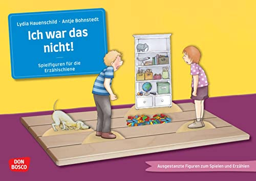 Ich war das nicht! Erzählschienen-Figurenset: Ausgestanzte Spielfiguren und Skript. Sprachförderung in Kindergarten und Grundschule. Für Krippe, ... die Erzählschiene: Bilderbuch-Geschichten)