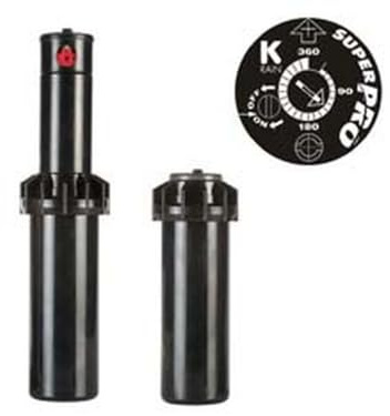 5PZ IRRIGATORE POP-UP K-RAIN SUPER PRO DINAMICO DA 3/4 S075 UGELLO 2,5 - attacco 3/4, alzo cm. 10