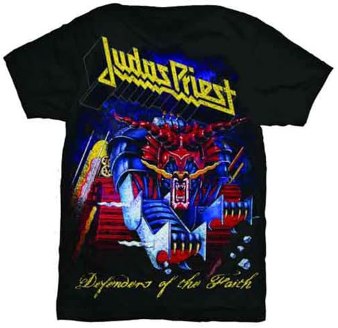 Rock Off officially licensed products Judas Priest Defenders of The Faith T Shirt Size L