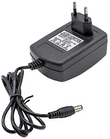 CABLEPELADO Netzteil 24 V, 2 A, Ladegerät Mit DC-Anschluss 5,5 x 2,5 mm, Schwarz