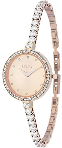 Liu Jo Orologio analogico al quarzo da donna con cinturino in acciaio inox TLJ1811