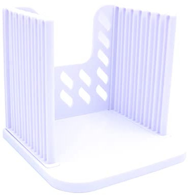 Tiardey Rebanadora de Pan Blanco,Accesorios de Cocina, Pan/Hornear, cortadora de Pan para Tostadas compacta, Plegable y Ajustable