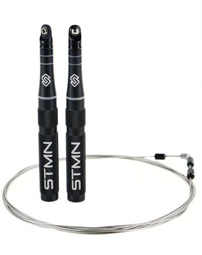 STAMINA FITNESS Lite New PRO Corde à saut unisexe pour adulte, noir, unique