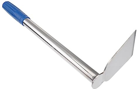 CIMAXIC 1 Pc azada pequeña de Acero Inoxidable pequeña azada de Mano azada de Acero Inoxidable ferramentas azada de jardinería al Aire Libre Suministro de jardinería Vegetal