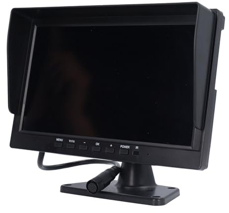 10,1-Zoll-Rückfahrkamera für Wohnmobile, Kabellos, HD 1080P, Klare Nachtsicht, Weitwinkel-Rückfahrkamera, Wasserdichter Touch-Key- für Anhänger, Wohnmobil, Wohnmobil