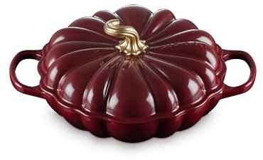 Le Creuset Enameled Cast Iron Figural Pumpkin Braiser, 2.75 qt., Rhone