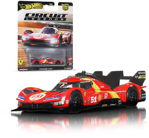 Hot Wheels Premium Car Culture Pack con coche o camión metálico de juguete a escala 1:64 con neumáticos Real Riders, chasis y carrocería Metal/Metal (los estilos pueden variar), JBK49