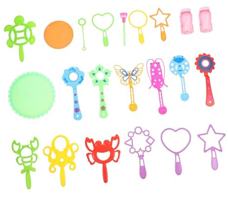 JOINPAYA 3 Sets Bunte Seifenblasenstäbe-Set Für Kinder Bade-seifenblasenmaschine Spielzeug Seifenblasenmacher Seifenblasenparty Outdoor-seifenblasenherstellungsspielzeug Zufällige Farbe