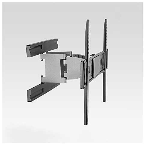 DRFGNF Support TV d'angle Moderne Support TV Mural entièrement Dynamique Support TV pivotant Extension Inclinable Support TV intégré Ultra Fin pour la Plupart des téléviseurs à écran Plat incurvé d