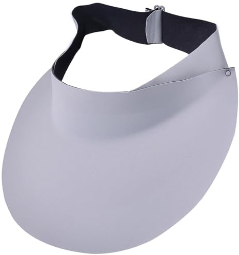 Ausing Visor Cap Sonnenhut Sonnenschild Damen Cap Damen Sommer Atmungsaktiv Grau