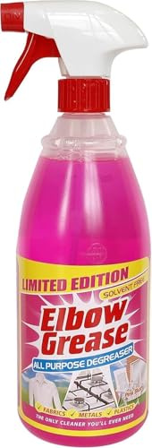 TENLITE Original Degreaser 1L All Purpose Cleaner Dissolves Fat Grime Grease & Oil from Kitchen, Cooker, Bathroom, Outdoor & Fabrics | Solvent-Free Formula - (1, Pink)