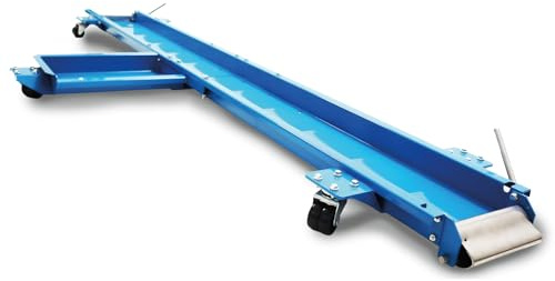 BITUXX Motorrad Rangierhilfe Rangierer Rangierschiene Motorradheber Transporthilfe Motorradbühne Parkhilfe für Garagen bis 567Kg 210cm