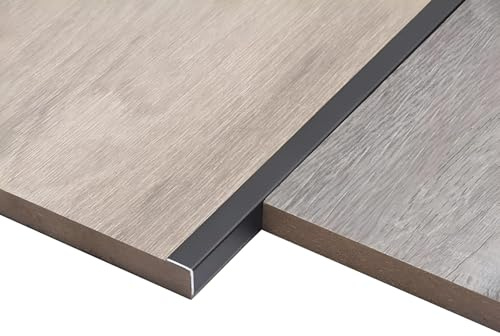 Coayuou Baguette Decorative Carrelage Corniere Aluminium 90cm* 3pièces Protection Angle Meuble pour Murs Et Meubles - Idéale pour L'Intérieur Et L'Extérieur, Facile À Installer(Style 5,30 * 30mm)