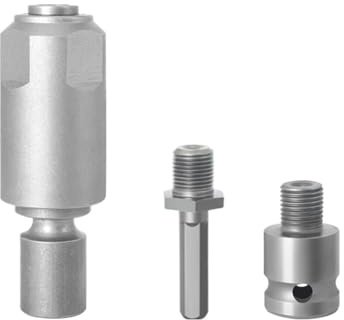 Adaptateur pour Clé à Chocs 3 Pièces Conversion Numérique Universelle | Accessoires pour clé de perçage pour Atelier de Réparation, Inspection,