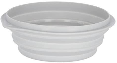 Kerbl Pet Silikon Reisenapf (faltbar) 2000ml, grau