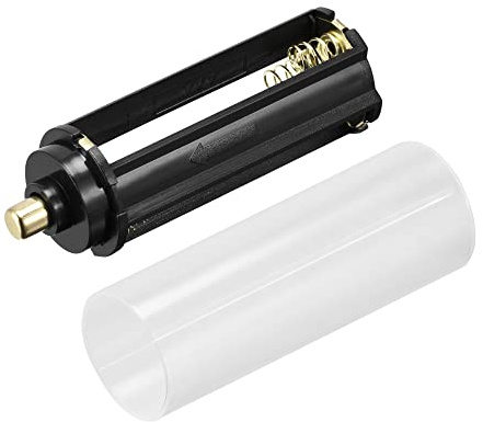sourcing map AAA Batterie 3x1.5V Stockage Adaptateur Boîte 18650 Batterie Support Convertisseur pour AAA LED Lampe Poche 8 Ensemble