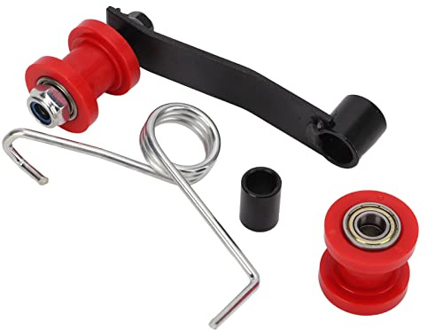 Chain Tension Guides, Chain Tension Roller, Anti-deformation, Heavy Duty Stainless Professional for ATV Coolster Go Kart