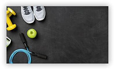 Fitness-GYM Spendenscheck PR-Scheck Dekoscheck (3 Stück) - Größe: 60 x 34 cm