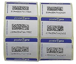 200 Etichette Adesive Etichette Posta1Pro Posta 1 Pro 2IMA 01431V (solo per spedizioni nazionali)