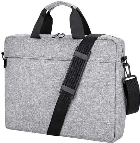 HEDUGO Laptop Bag Case 15.6 Inch Computer Sleeve Messenger Bag with Adjustable Shoulder Strap Briefcase Carry Case for Men Women to Work School Travel,Fit 14 to 16 Inch Laptops