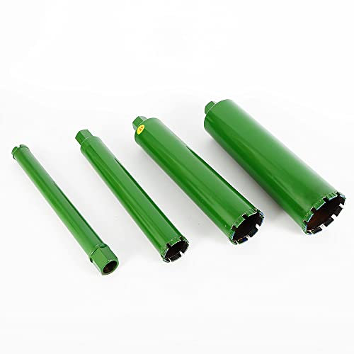 Susoso Lot de 4 forets à filetage M22 pour trous ouverts - Queue amovible pour l'installation de climatiseurs, hottes aspirantes, construction de routes, construction de ponts et d'égouts