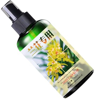 Flüssiger Orchideendünger, Orchideenpflanzennahrung | Bewurzelndes flüssiges Orchideenspray | 150 ml Orchideen-Nahrungsmittelspray, Wurzelstimulator-Nährstoffe, Blütenverstärker für Orchideen und säur