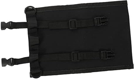 JUMPLAWN Gas Tank Protector Sleeve for Outdoor Camping Stove, Oxford Cloth Anti-slip Canister Cover, Gas Bottle Tank Matching Protector, Black