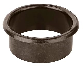 Gedotec Desk Cable Grommet | Antique Brass Brown | Diameter 35 mm | Made in Austria | Cable Passage for Gluing | Cable Guide Made of Solid Brass | 1 Piece Solid Cable Guide Antique