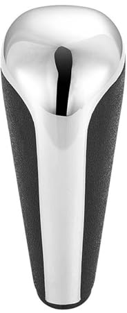 Perilla Cambio Marchas Para Peugeot 206 207 208 301 307 308 407 408 607 3008 5008 Para RCZ Pomo De Palanca De Cambios Automático(Silver)