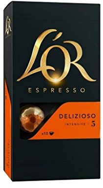 L?OR Espresso Delizioso (lot de 40 capsules)