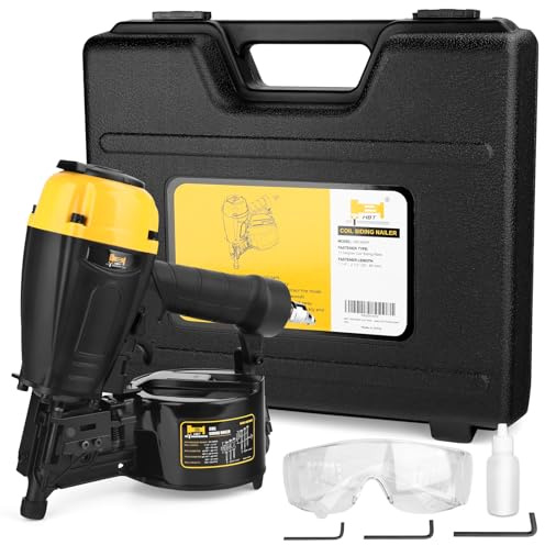 HBT HBCN65P 15 Degree 2-1/2-Inch Coil Siding Nailer with Magnesium Housing