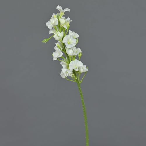artplants.de Fake phlox ALSA, white, 14/35cm, Ø2/5cm - Artificial flowers/False phlox