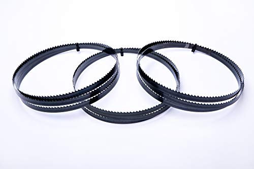 3er SET Encut Hochleistungs Bandsägeblatt 3380 x 13 x 0,65mm, 4 ZpZ Werkzeugstahl Sägeband für Holz etc Metabo/Elektra Beckum/Einhell