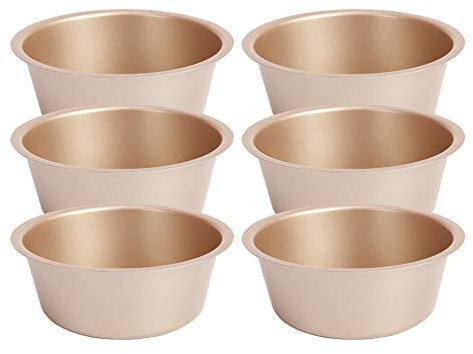 CANDeal Moule à gâteau de 10,2 cm, moule à gâteau rond antiadhésif, Noël, anniversaire, mariage, mini moule à gâteau, ustensiles de cuisson, sain et durable (6)