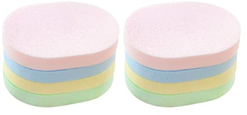 FOMIYES 8 Stücke Gesichtsschwämme Kosmetische Spa Schwämme Reinigung Gesichtsschwämme Make- Up Entfernung Schwämme Gesicht Wash Schwämme für Frauen Mädchen