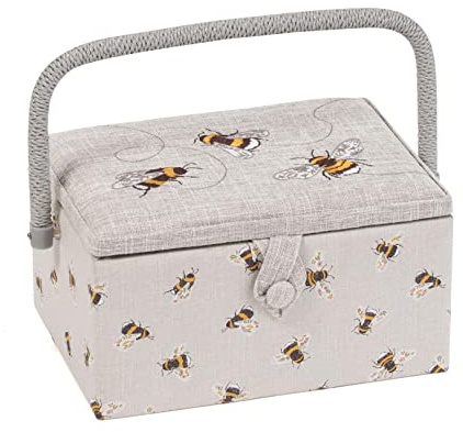 Nähkasten Bienen M (18,5x25,5x14,5cm)