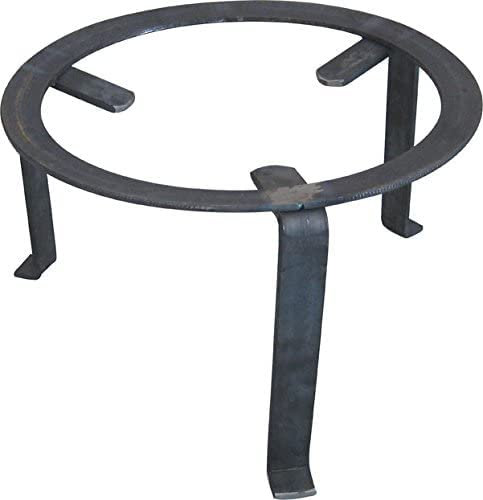 Briconess.com Treppiedi trespolo in ferro battuto pesante per fuoco - 35 cm H23