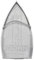 sourcing map Iron Cover Non Stick Iron Shoe Aluminum Electric Iron Assistant Tool Iron Sole Plate Accessory Ironing Protector Fits Smaller Than 210mm(Length) x 110mm(Width)