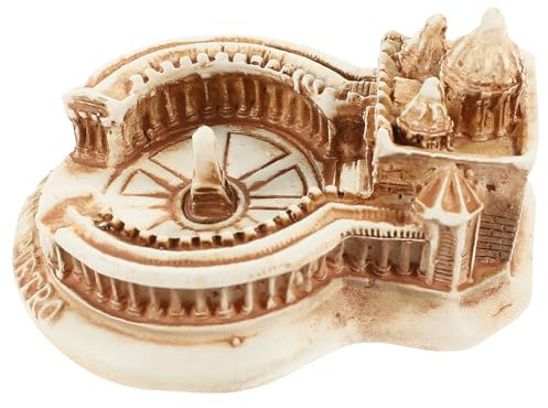 SAFIGLE Modell des Petersdoms Aus Harz Architekturmodell Gebäudemodell Für Zuhause Dekor des Petersdoms Für Schreibtisch Haushaltshandwerk