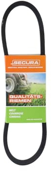 SECURA Courroie de roues compatible avec CR125 AUTOMATIC [299991237/JD] Tracteur de pelouse
