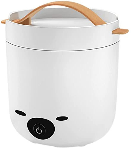 Rice Cooker,Cute Rice Cooker with Keep-Warm Function 1-2 Person Mini Electric Rice Cooker 1.3L Stainless Steel Cooking Steam Integrated Cooker