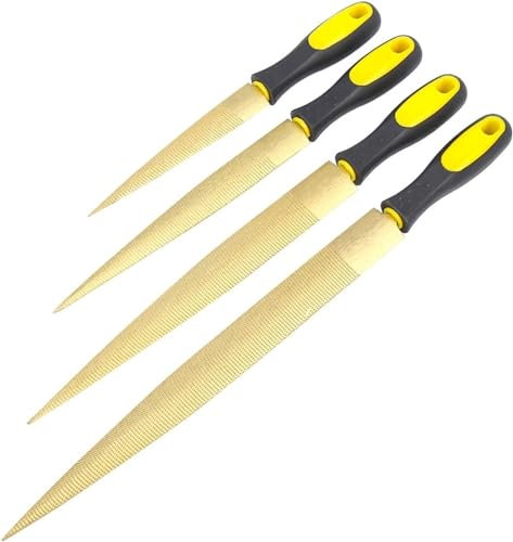 Lima de escofina de metal, juego de limas de aguja, juego de limas for tallar en madera, cuchillo de 4``/ 6''/ 8``/ 10'', lima de madera, artilugio de bricolaje, herramienta multifunción for carpinter