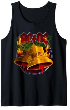 Offizielles AC/DC Weihnachten Hells Bells Bandmerch für Fans Tank Top