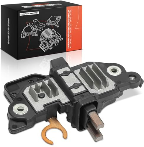Frankberg Alternator Voltage Regulator Car Generator 2-Pin Compatible with M.e.g.a.n.e II BM0/1 CM0/1 Scénic II JM0/1 M.e.g.a.n.e II Estate KM0/1 Replace# 236717