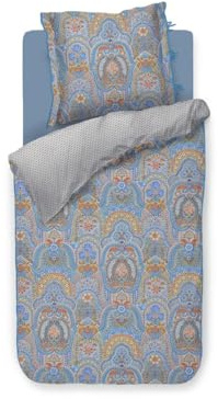 Pip Studio Kissenbezug Jabali Flower Blau 40x80cm