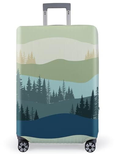 MHJY Kofferhülle 18–32 Zoll – Verdickte Elastische Kofferschutzhülle aus Polyester, Waschbare Gepäckabdeckung für Reisen, Anti-Kratzer Luggage Cove